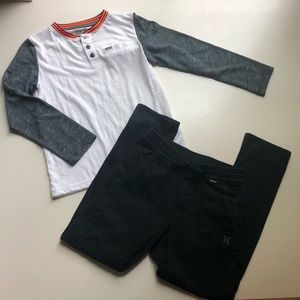 Boys Hurley Outfit Sz7
